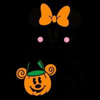 Ghost Minnie Mouse Halloween Trick Or Treat Halloween Backpack