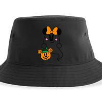 Ghost Minnie Mouse Halloween Trick Or Treat Halloween Sustainable Bucket Hat