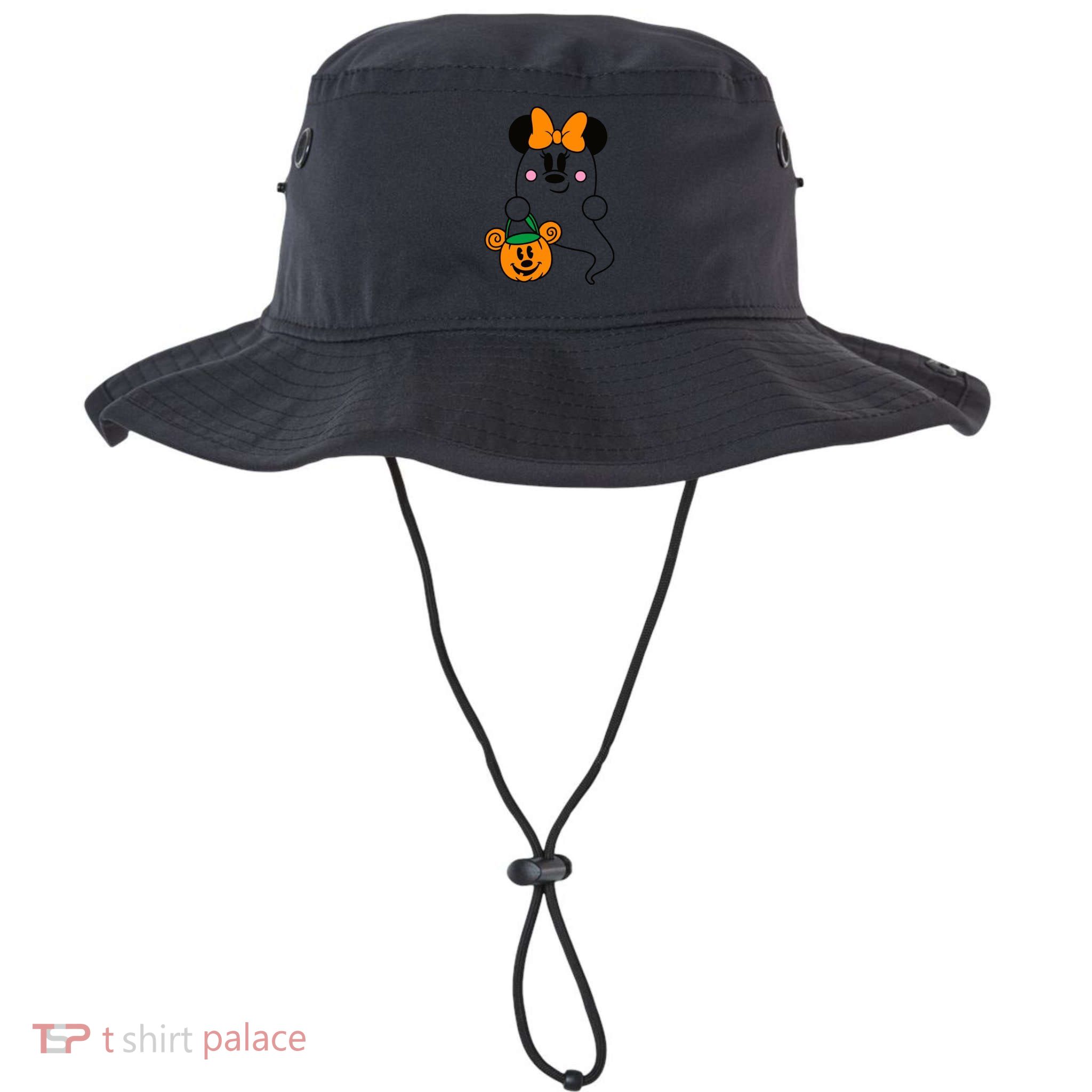Ghost Minnie Mouse Halloween Trick Or Treat Halloween Bucket Hat