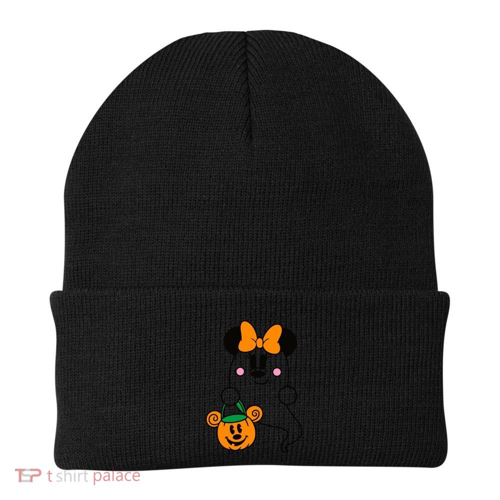 Ghost Minnie Mouse Halloween Trick Or Treat Halloween Beanie