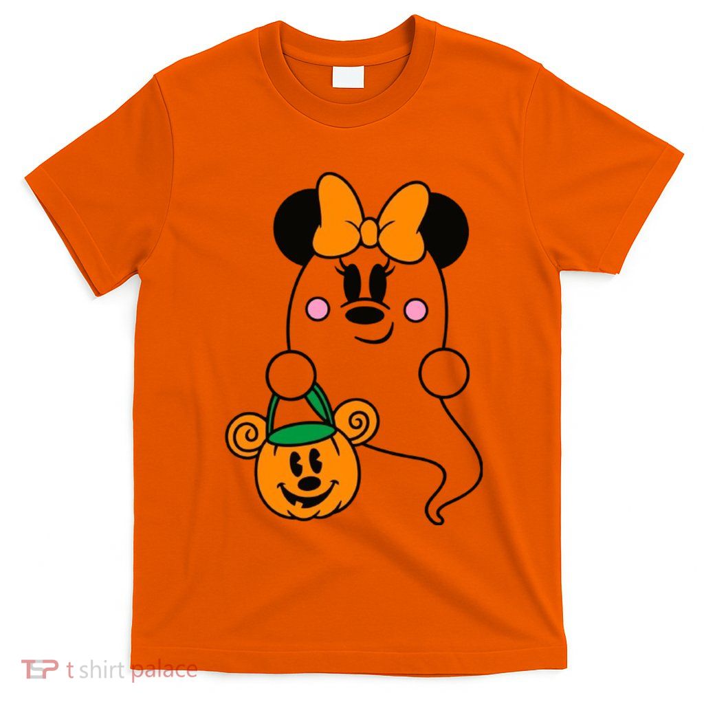 Ghost Minnie Mouse Halloween Trick Or Treat Halloween T-Shirt