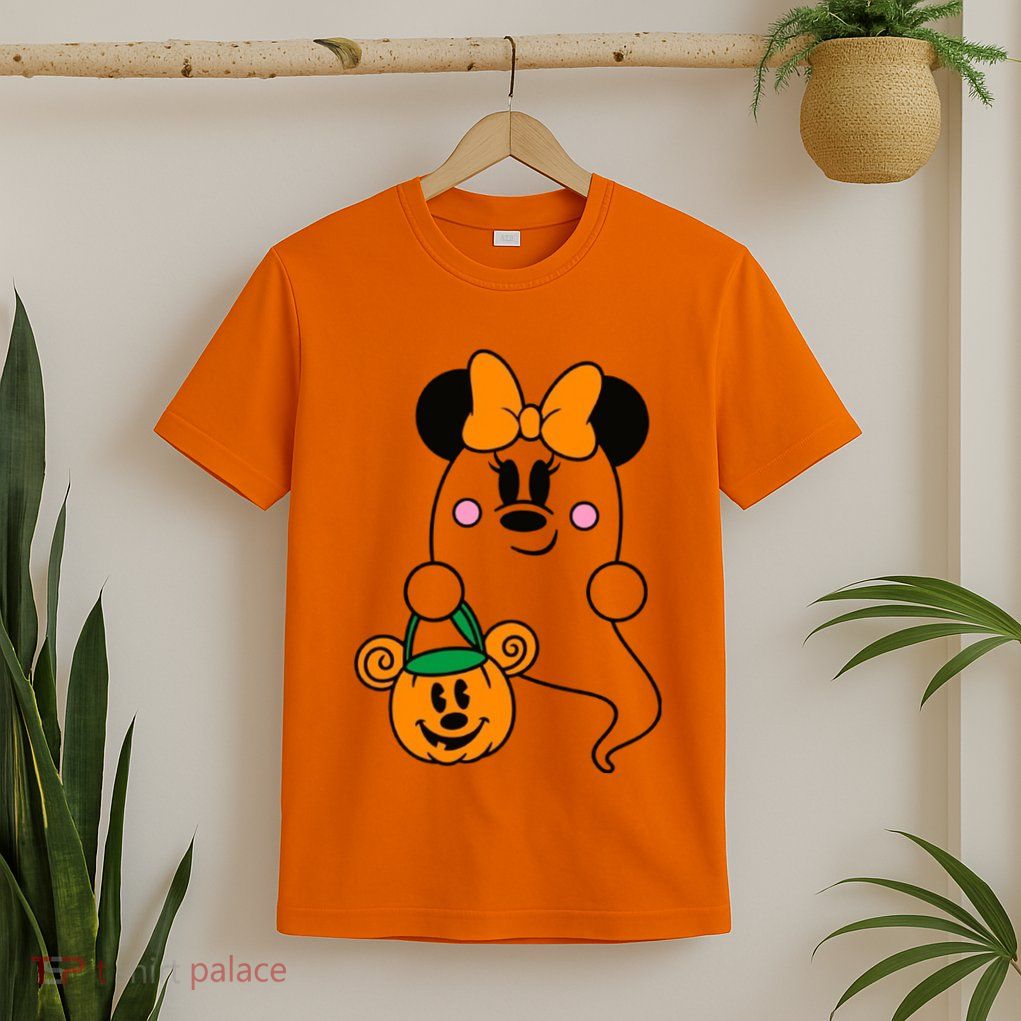 Ghost Minnie Mouse Halloween Trick Or Treat Halloween T-Shirt