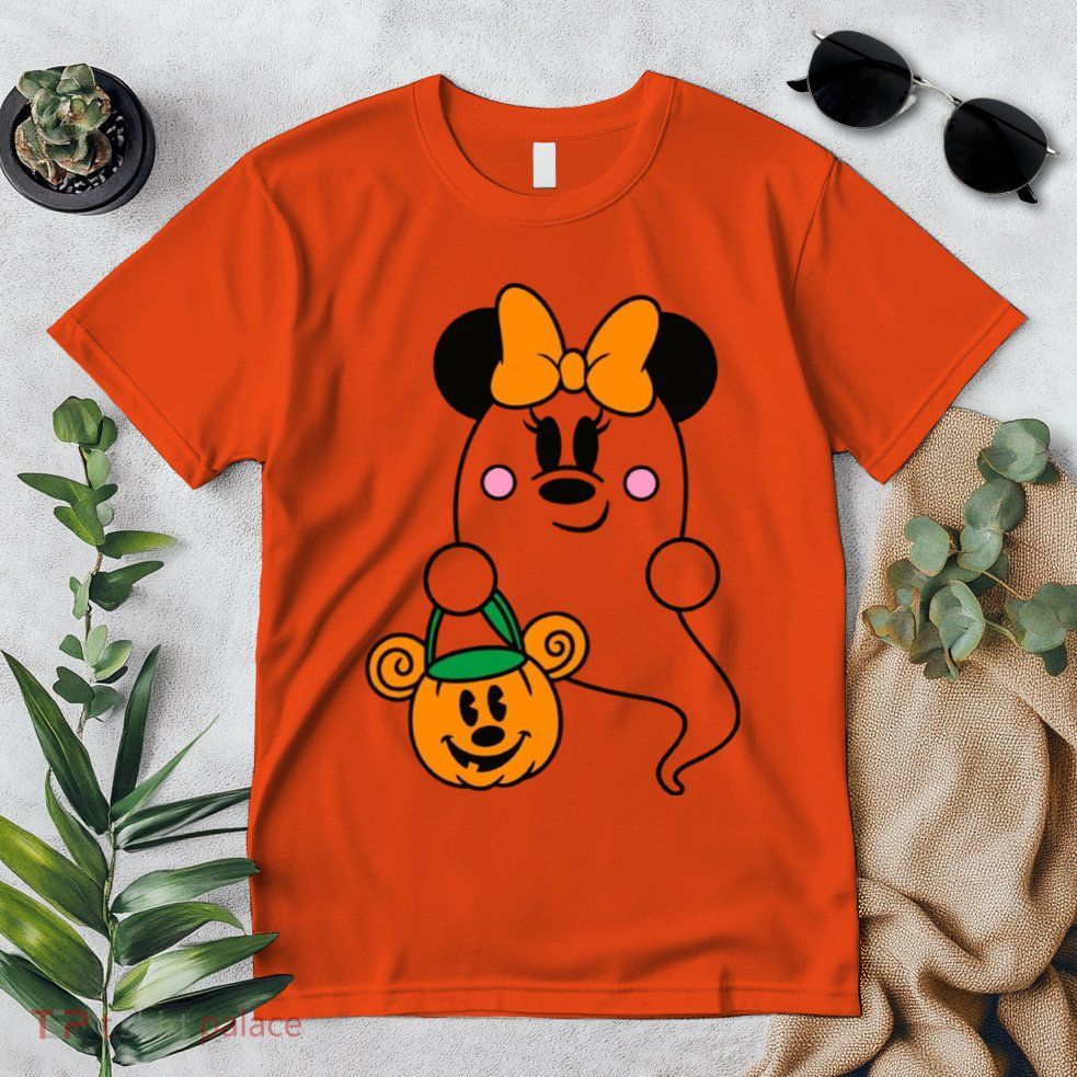 Ghost Minnie Mouse Halloween Trick Or Treat Halloween Premium T-Shirt