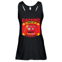 Gaming Makes Me Happy You Not So Much Ladies Essential Flowy Tank