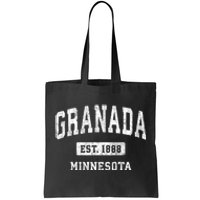 Granada Minnesota Mn Vintage Athletic Sports Tote Bag