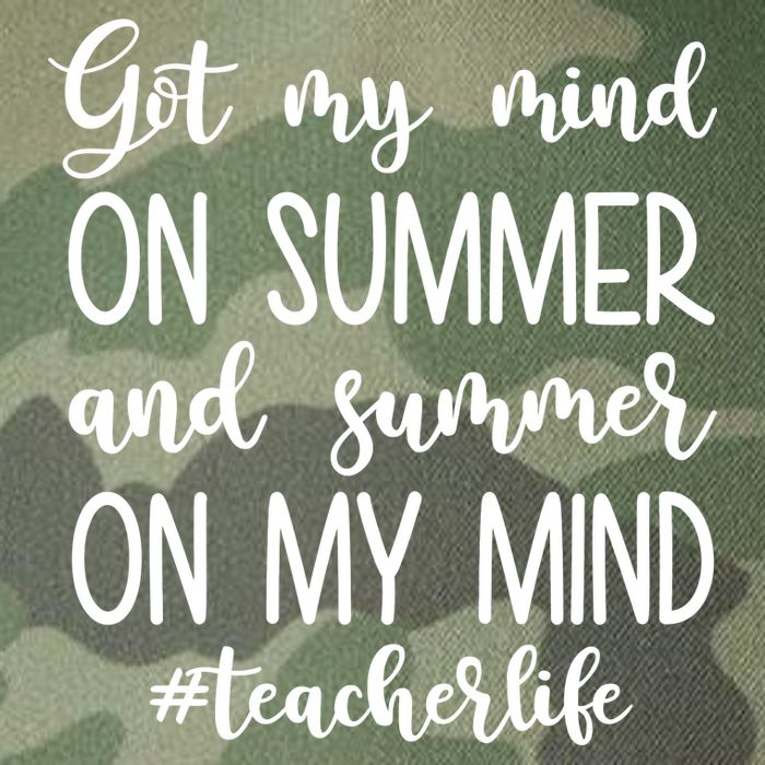 Got My Mind On Summer Teacher Life Legacy Tie Dye Trucker Hat