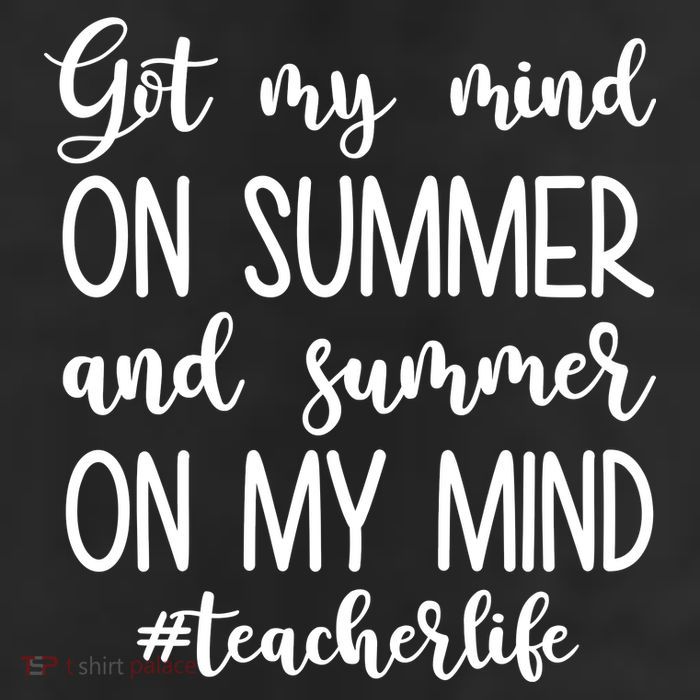 Got My Mind On Summer Teacher Life 11oz C Handle Ceramic Mug