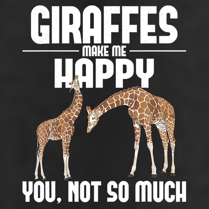 Giraffes Make Me Happy Safari Zoo Animal Lover Giraffe 11oz C Handle Ceramic Mug