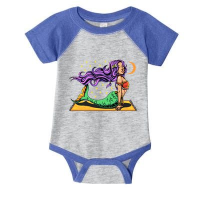 Gypsy Mama Mermaid Yoga Cool Gift Infant Baby Jersey Bodysuit