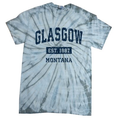 Glasgow Montana Mt Vintage Sports Established Tie-Dye T-Shirt