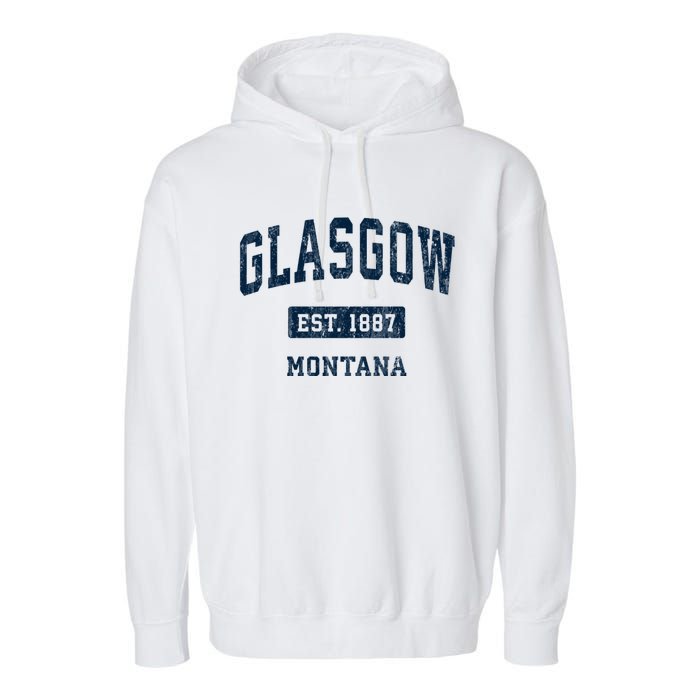 Glasgow Montana Mt Vintage Sports Established Garment-Dyed Fleece Hoodie