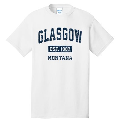 Glasgow Montana Mt Vintage Sports Established Tall T-Shirt