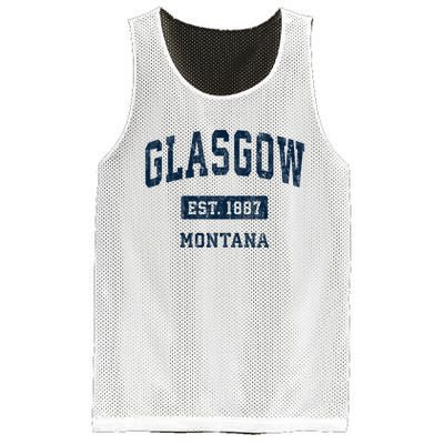 Glasgow Montana Mt Vintage Sports Established Mesh Reversible Basketball Jersey Tank