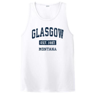 Glasgow Montana Mt Vintage Sports Established PosiCharge Competitor Tank