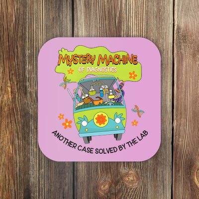 Groovy Mystery Machine Of Diagnostics Lab Tech Lab Week 2025  Coaster