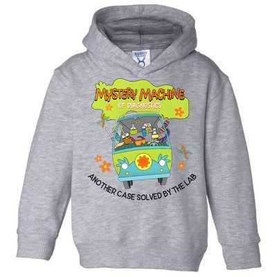 Groovy Mystery Machine Of Diagnostics Lab Tech Lab Week 2025  Toddler Hoodie