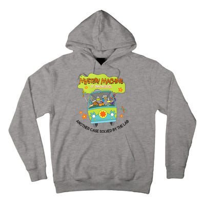 Groovy Mystery Machine Of Diagnostics Lab Tech Lab Week 2025  Tall Hoodie