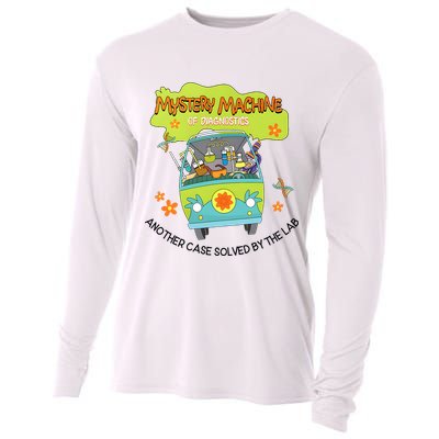 Groovy Mystery Machine Of Diagnostics Lab Tech Lab Week 2025  Cooling Performance Long Sleeve Crew