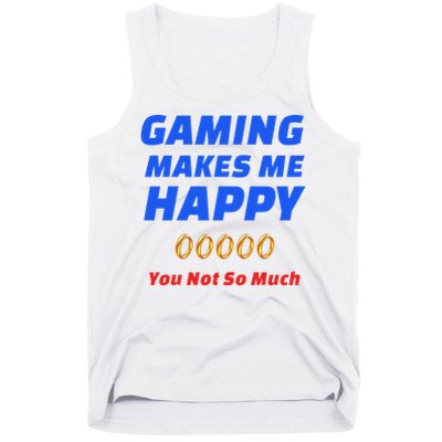 Gaming Makes Me Happy Tank Top