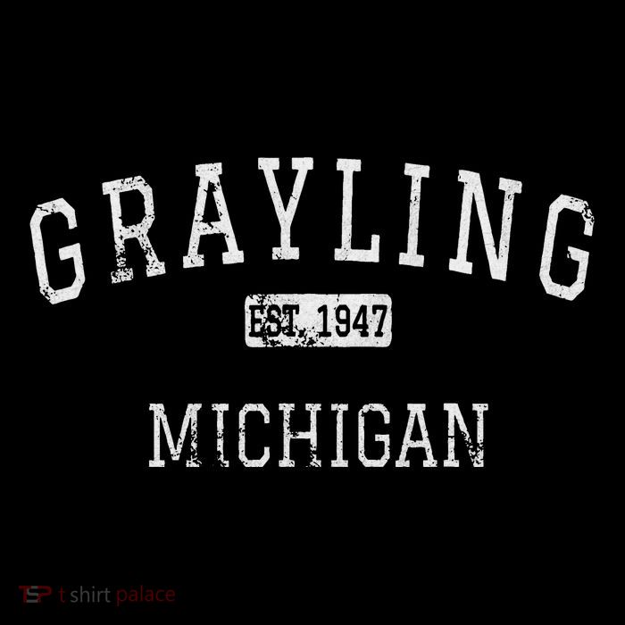 Grayling Michigan Mi Vintage Sweatshirt