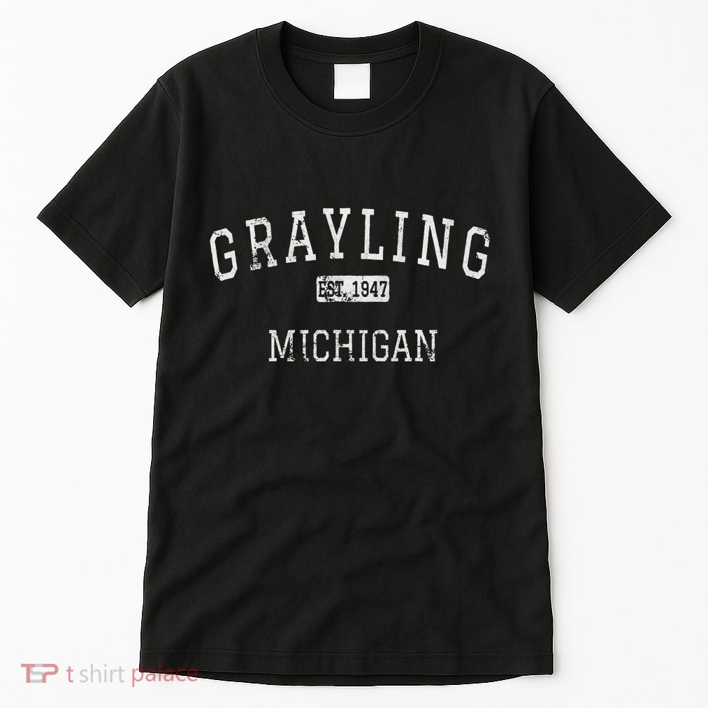 Grayling Michigan Mi Vintage Tall T-Shirt