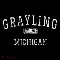 Grayling Michigan Mi Vintage Bucket Hat