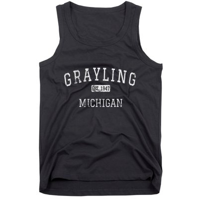 Grayling Michigan Mi Vintage Tank Top