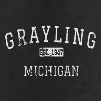 Grayling Michigan Mi Vintage Golf Towel