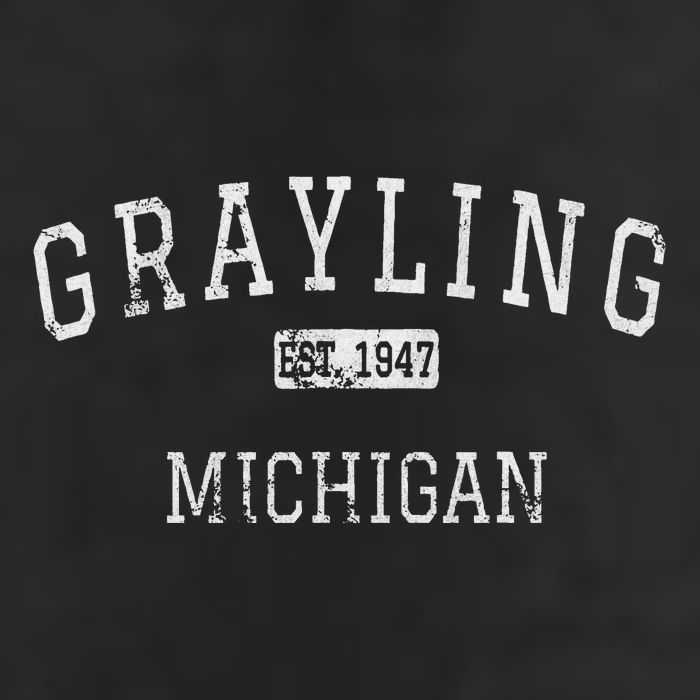 Grayling Michigan Mi Vintage Golf Towel