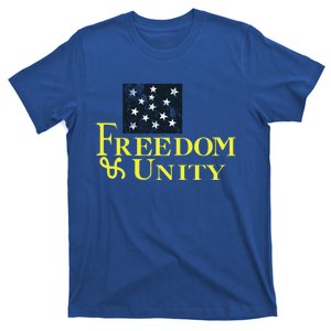 Green Mountain Militia Flag Freedom And Unity (Front) Cool Gift T-Shirt