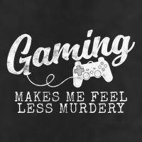 Gaming Makes Me Feel Less Murdery Funny Hat