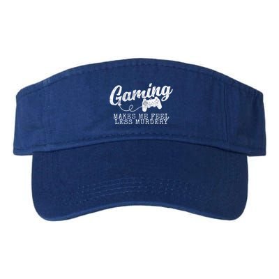 Gaming Makes Me Feel Less Murdery Funny Visor
