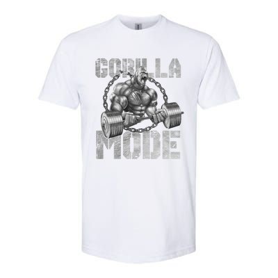 Gorilla Mode Motivation Beast Bodybuilding Gym Animal Gift Softstyle® CVC T-Shirt