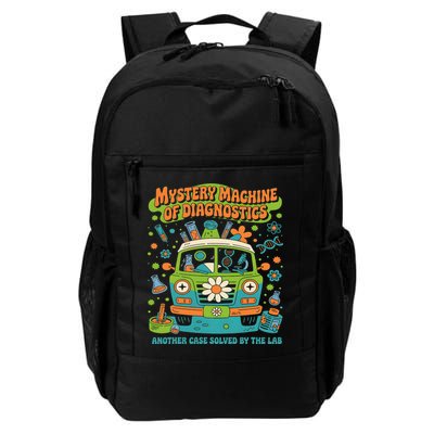 Groovy Mystery Machine Of Diagnostics Lab Tech Lab Week 2025 Daily Commute Backpack