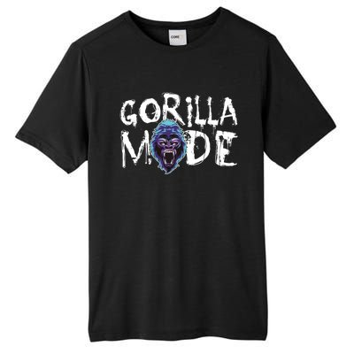 Gorilla Mode Motivation Gym Bodybuilding Success Beast Gift Great Gift Tall Fusion ChromaSoft Performance T-Shirt