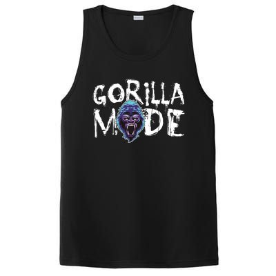 Gorilla Mode Motivation Gym Bodybuilding Success Beast Gift Great Gift PosiCharge Competitor Tank