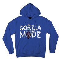 Gorilla Mode Motivation Gym Bodybuilding Success Beast Gift Great Gift Hoodie