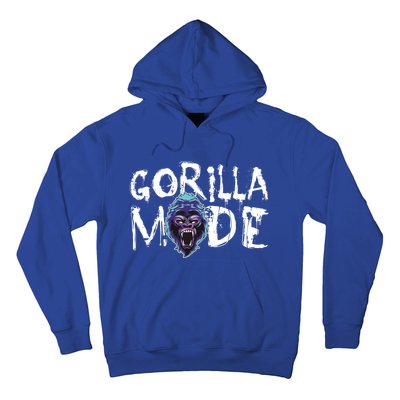 Gorilla Mode Motivation Gym Bodybuilding Success Beast Gift Great Gift Hoodie