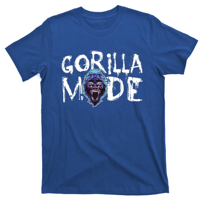 Gorilla Mode Motivation Gym Bodybuilding Success Beast Gift Great Gift T-Shirt