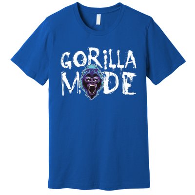 Gorilla Mode Motivation Gym Bodybuilding Success Beast Gift Great Gift Premium T-Shirt