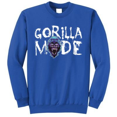 Gorilla Mode Motivation Gym Bodybuilding Success Beast Gift Great Gift Tall Sweatshirt