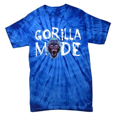 Gorilla Mode Motivation Gym Bodybuilding Success Beast Gift Great Gift Tie-Dye T-Shirt