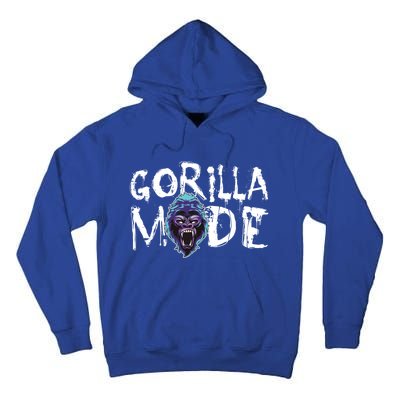 Gorilla Mode Motivation Gym Bodybuilding Success Beast Gift Great Gift Tall Hoodie