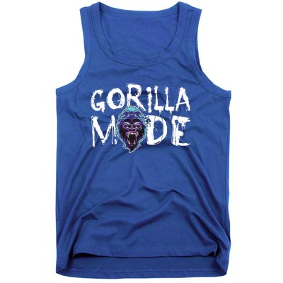 Gorilla Mode Motivation Gym Bodybuilding Success Beast Gift Great Gift Tank Top