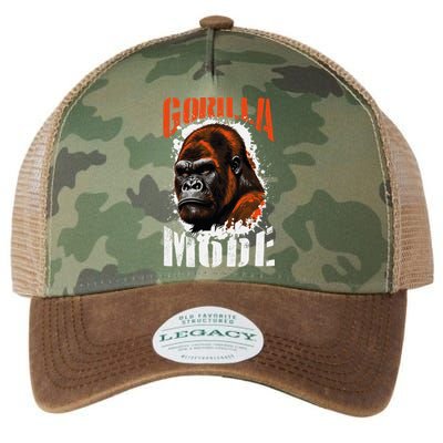 Gorilla Mode Motivation Quote Boxing Beast Gym Mma Fighter Cool Gift Legacy Tie Dye Trucker Hat