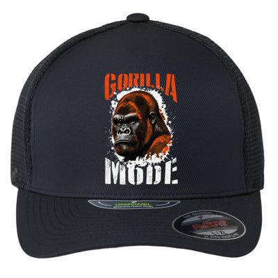 Gorilla Mode Motivation Quote Boxing Beast Gym Mma Fighter Cool Gift Flexfit Unipanel Trucker Cap