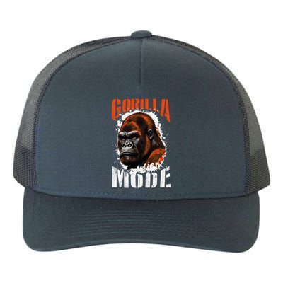 Gorilla Mode Motivation Quote Boxing Beast Gym Mma Fighter Cool Gift Yupoong Adult 5-Panel Trucker Hat