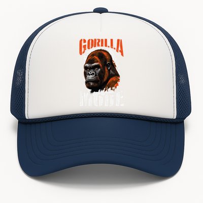 Gorilla Mode Motivation Quote Boxing Beast Gym Mma Fighter Cool Gift Trucker Hat