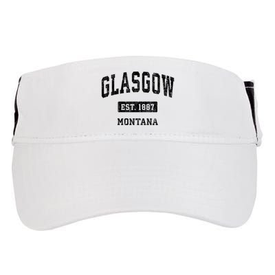 Glasgow Montana Mt Vintage Sports Established Design Adult Drive Performance Visor
