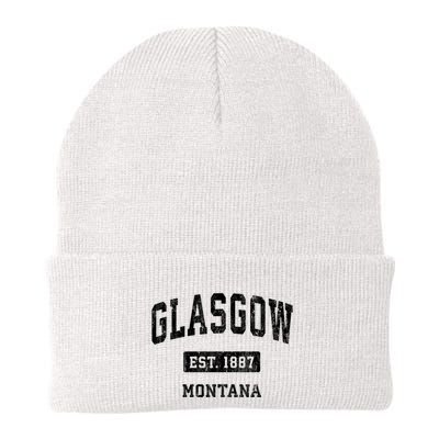 Glasgow Montana Mt Vintage Sports Established Design Beanie
